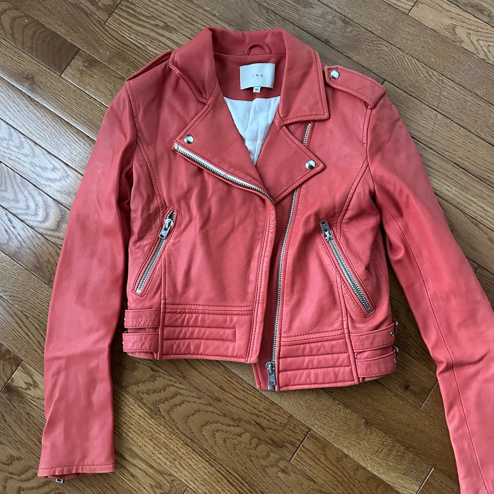 IRO Lamb Leather Jacket